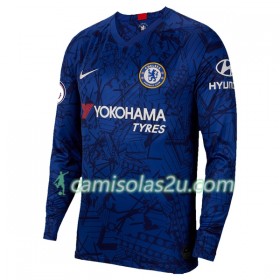 Camisolas de Futebol Chelsea Equipamento Principal 2019/20 Manga Comprida